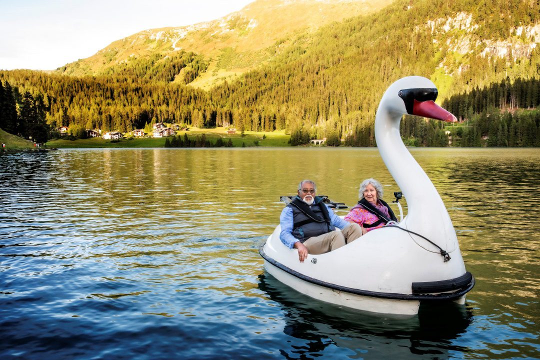 Hotel Romantik og vandcyklen